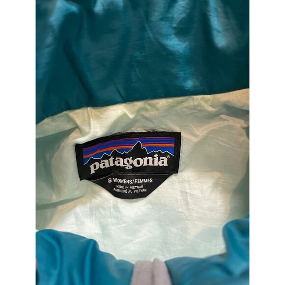 Patagonia Nano puff jacket Womens Blue Coat Size Small Winter Insulated - Picture 3 of 8